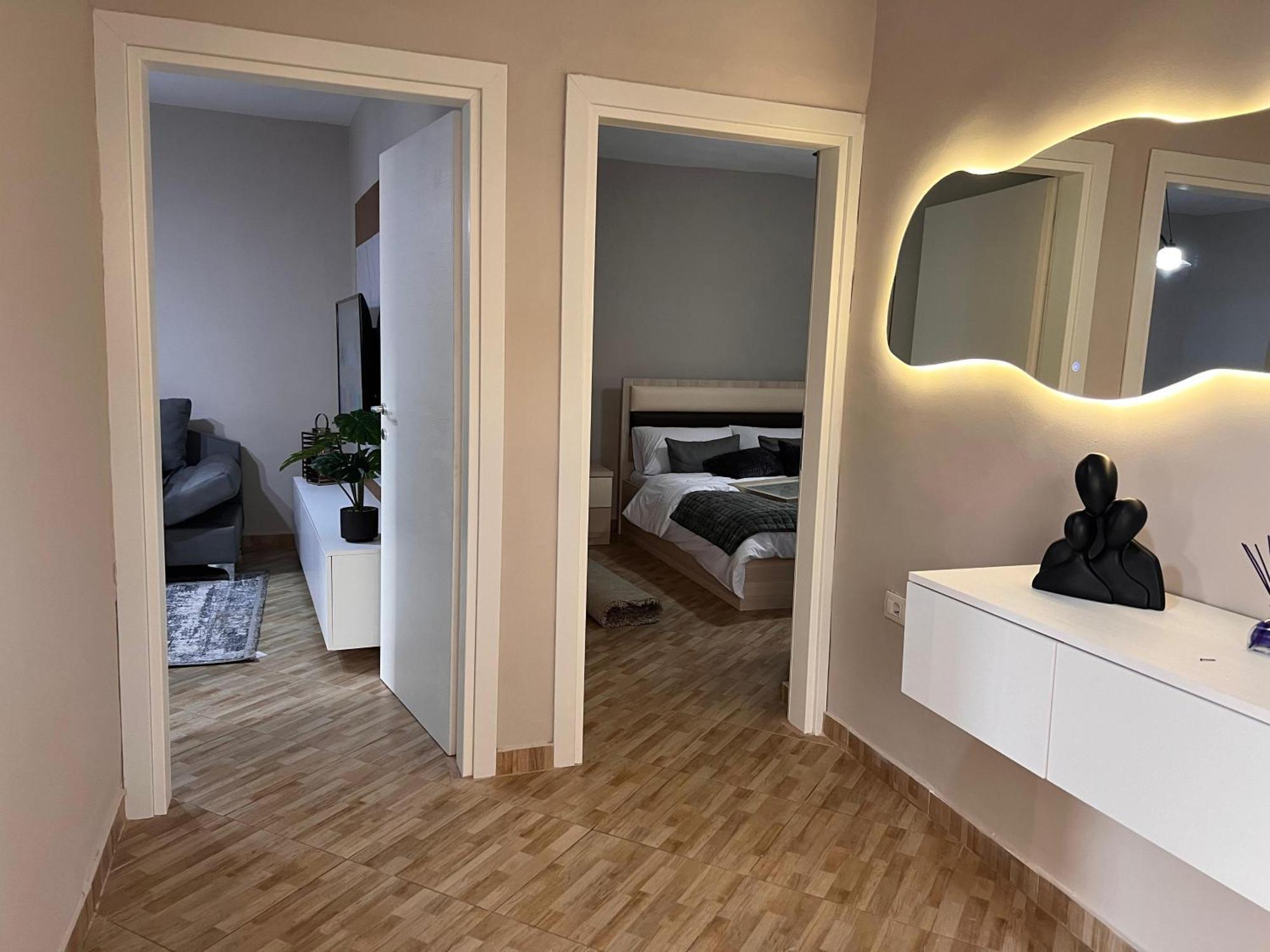 New Modern Tirana Apartment Bagian luar foto