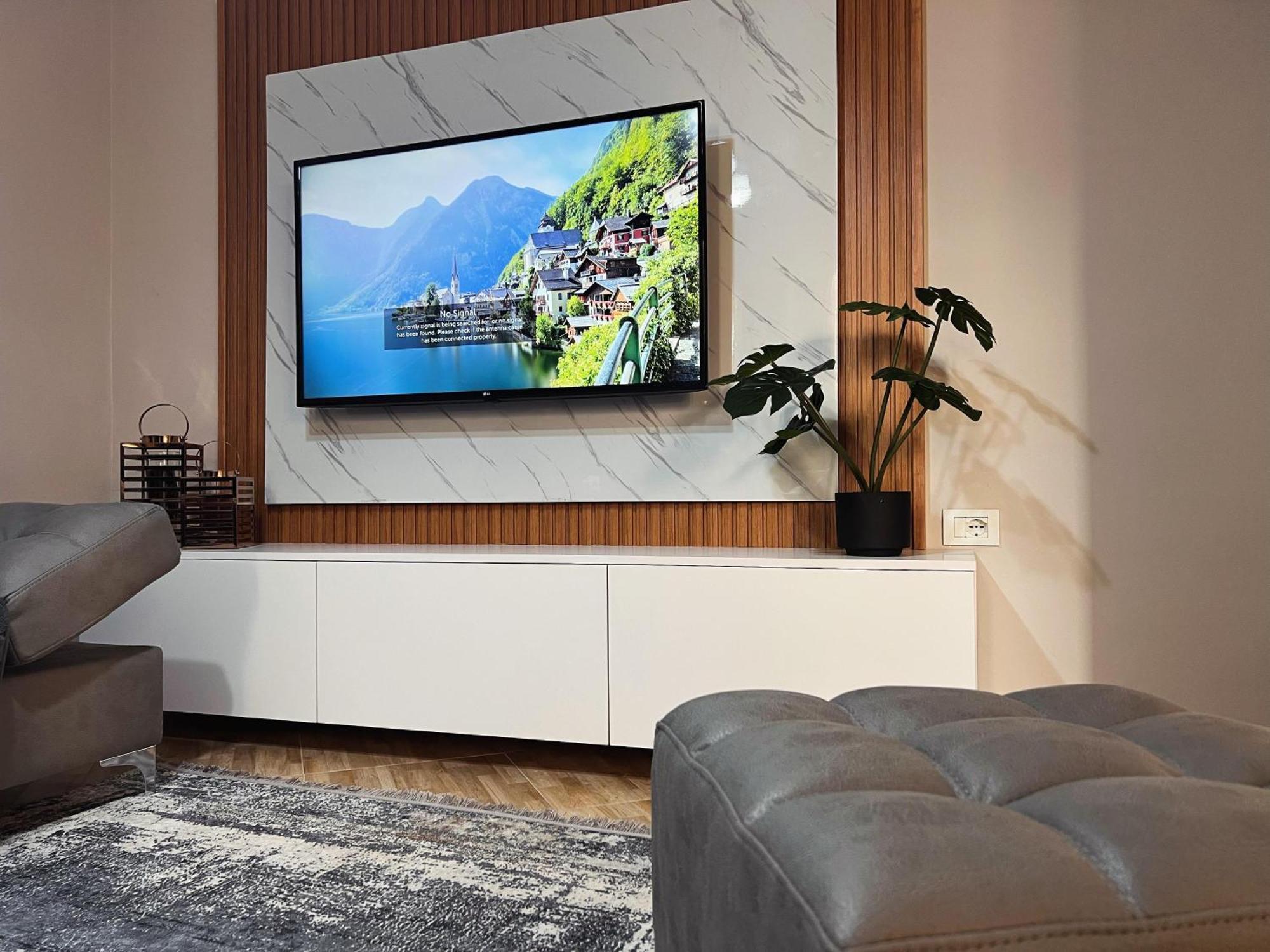 New Modern Tirana Apartment Bagian luar foto